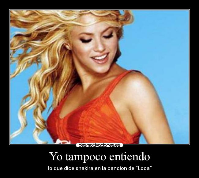 Yo tampoco entiendo - 