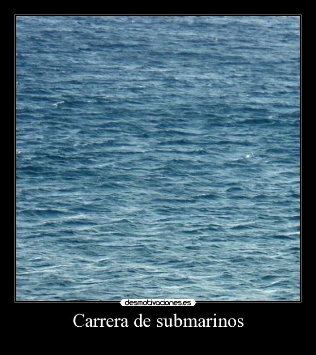 Carrera de submarinos -