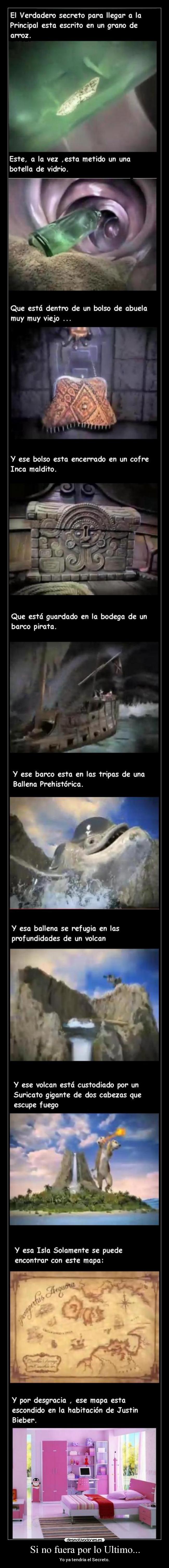 Si no fuera por lo Ultimo... -