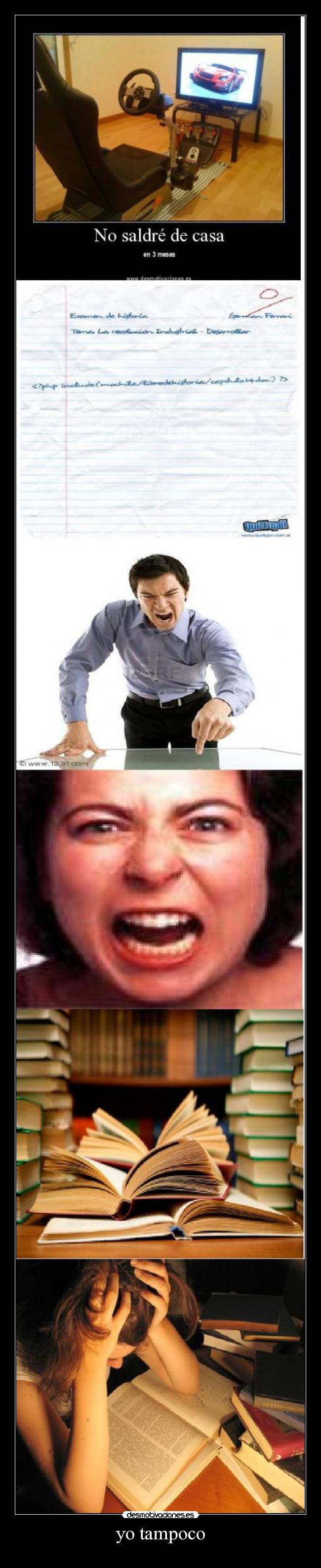 yo tampoco -