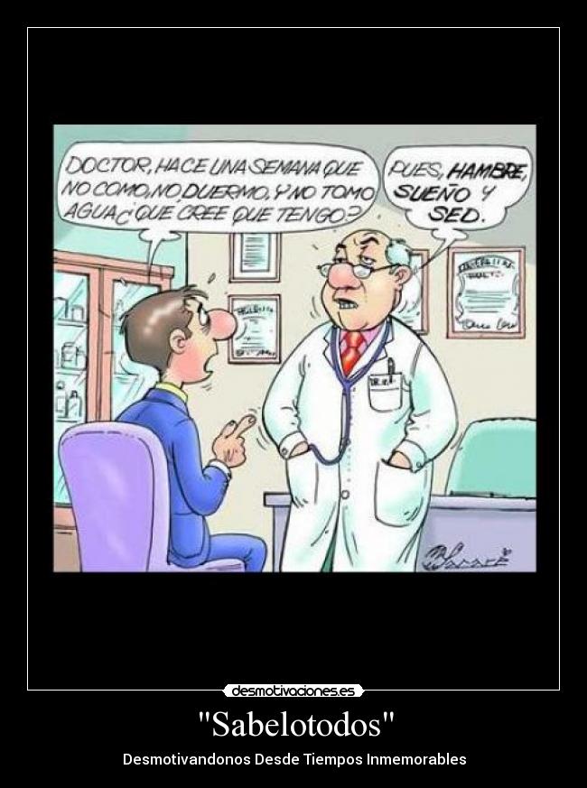 Sabelotodos -
