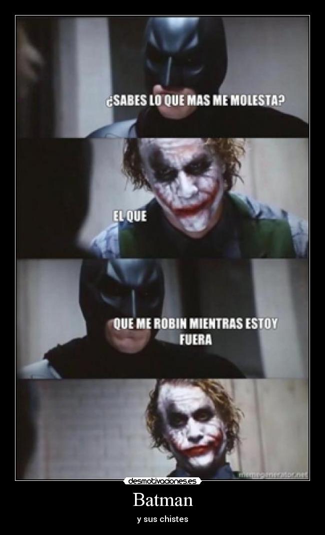 Batman - y sus chistes