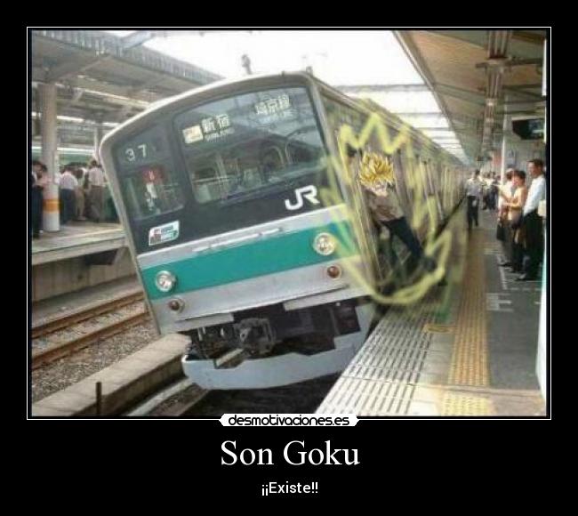 carteles son goku existe desmotivaciones