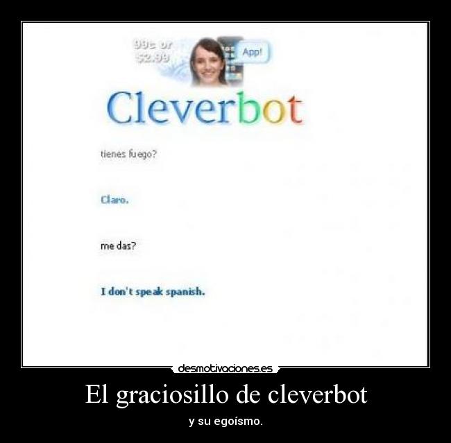 El graciosillo de cleverbot - 