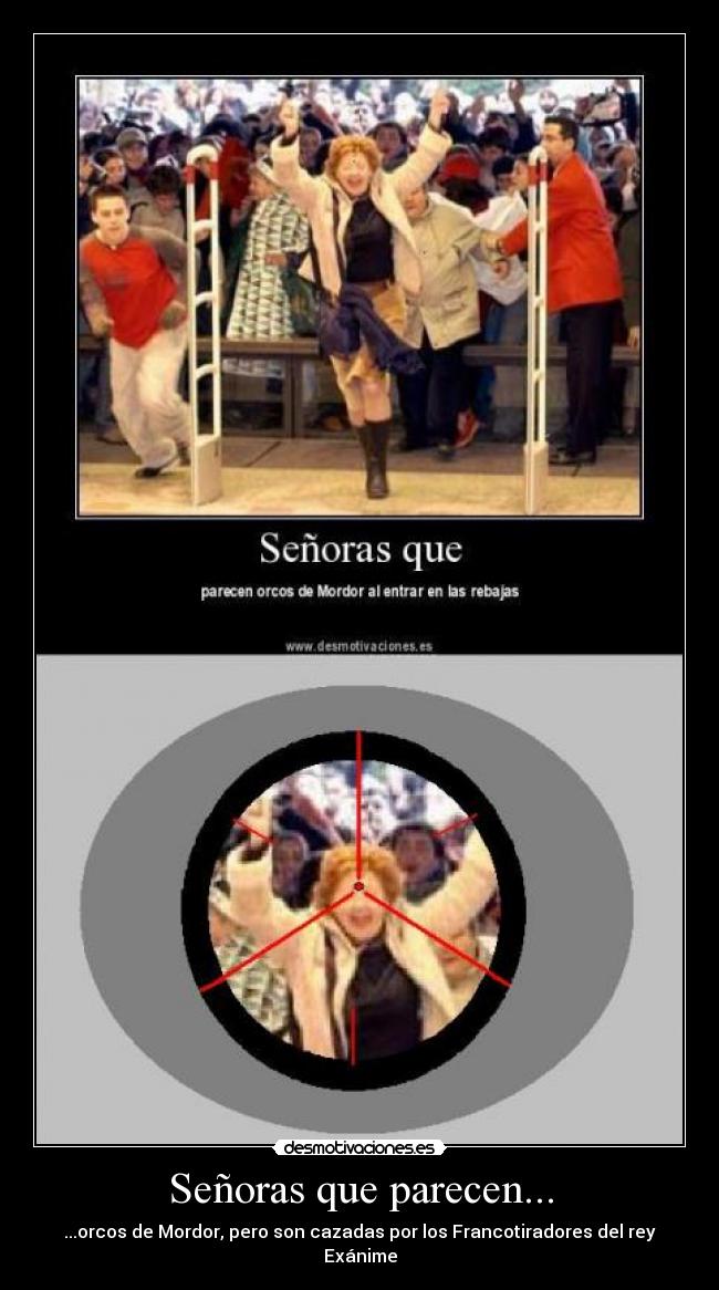 Señoras que parecen... -