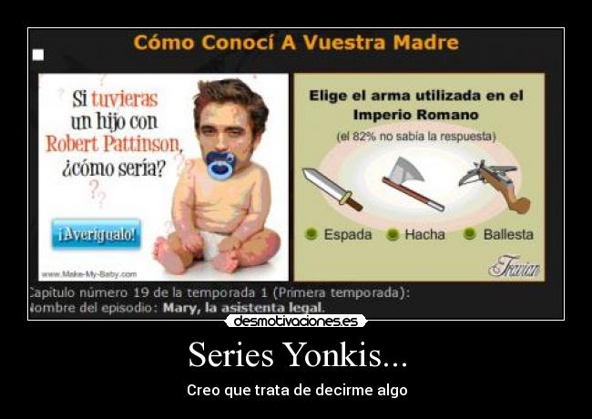 Series Yonkis... - Creo que trata de decirme algo