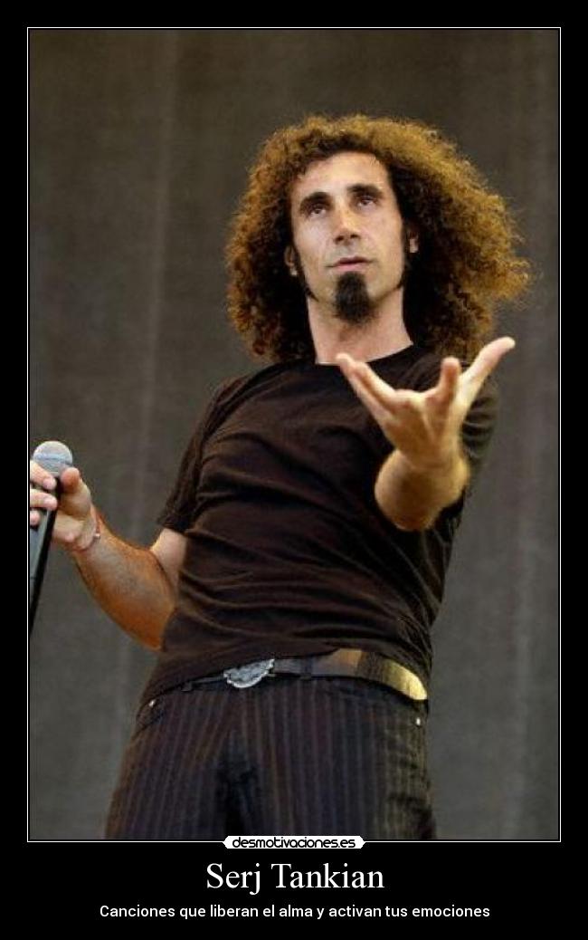 Serj Tankian - Canciones que liberan el alma y activan tus emociones