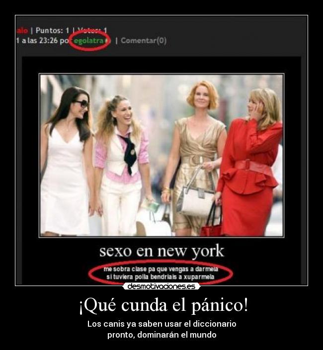 ¡Qué cunda el pánico! - 