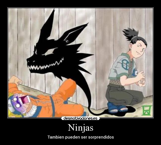 Ninjas - Tambien pueden ser sorprendidos