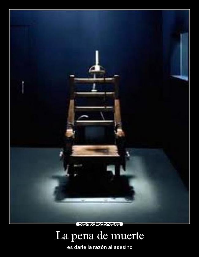 La pena de muerte -