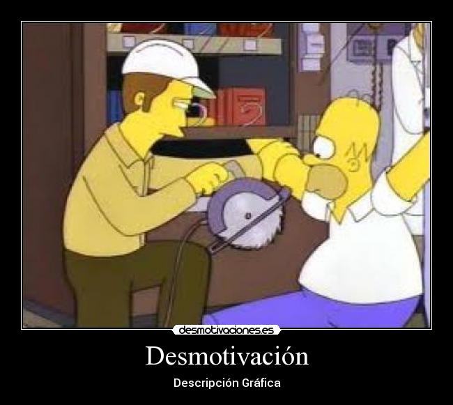 Desmotivación -