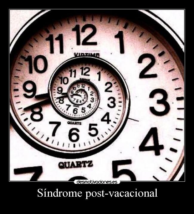 Síndrome post-vacacional - 