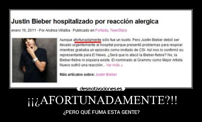 ¡¡¿AFORTUNADAMENTE?!! - 