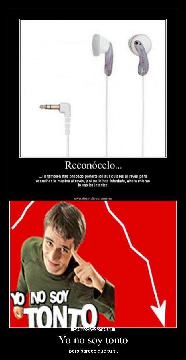 Yo no soy tonto -
