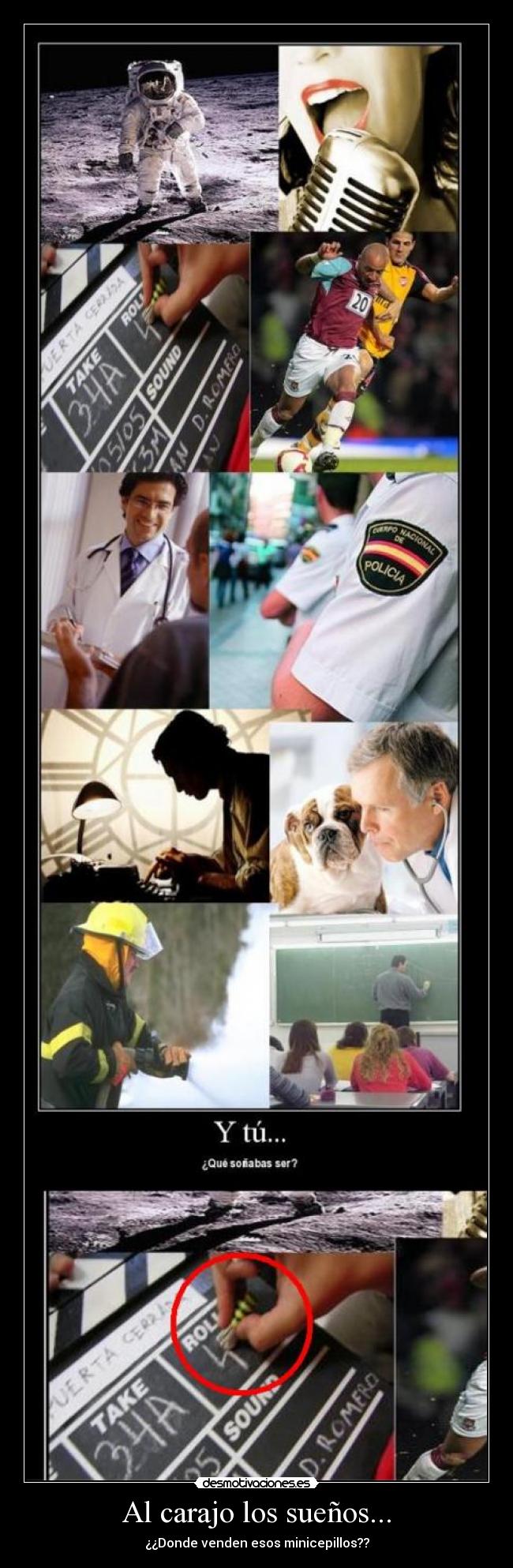 Al carajo los sueños... -