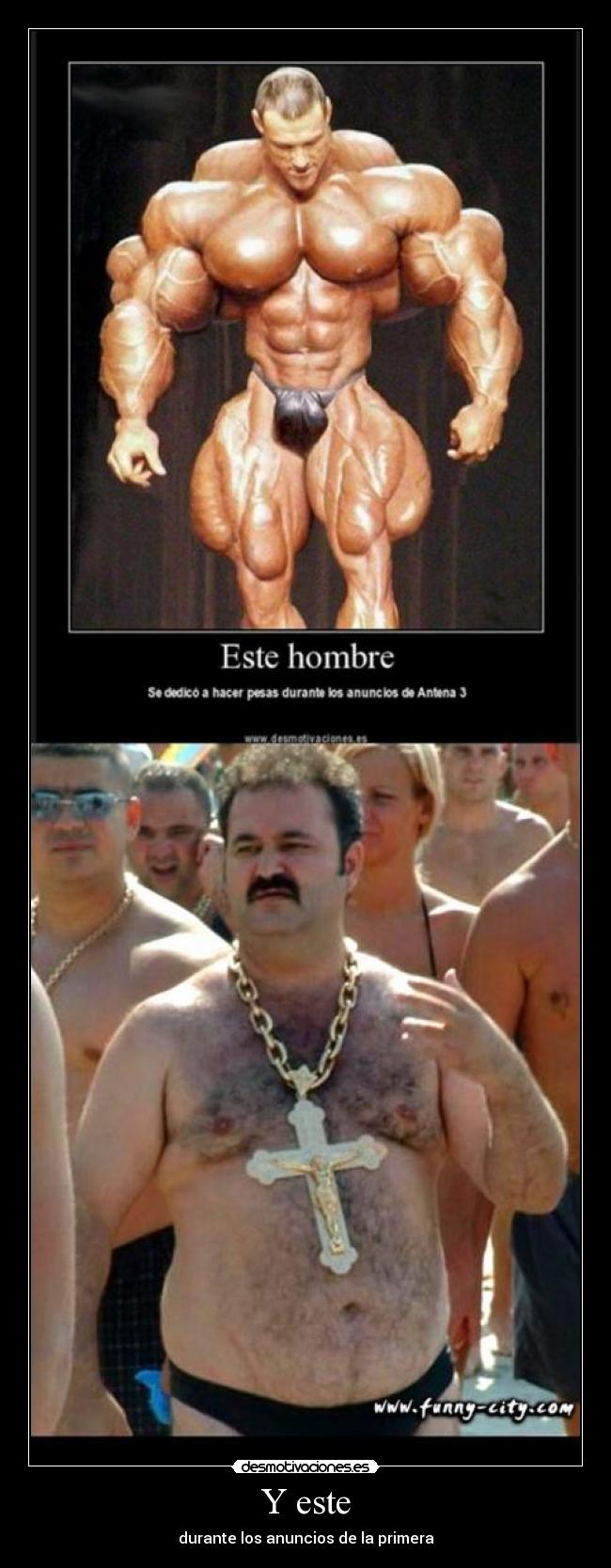 Y este - durante los anuncios de la primera