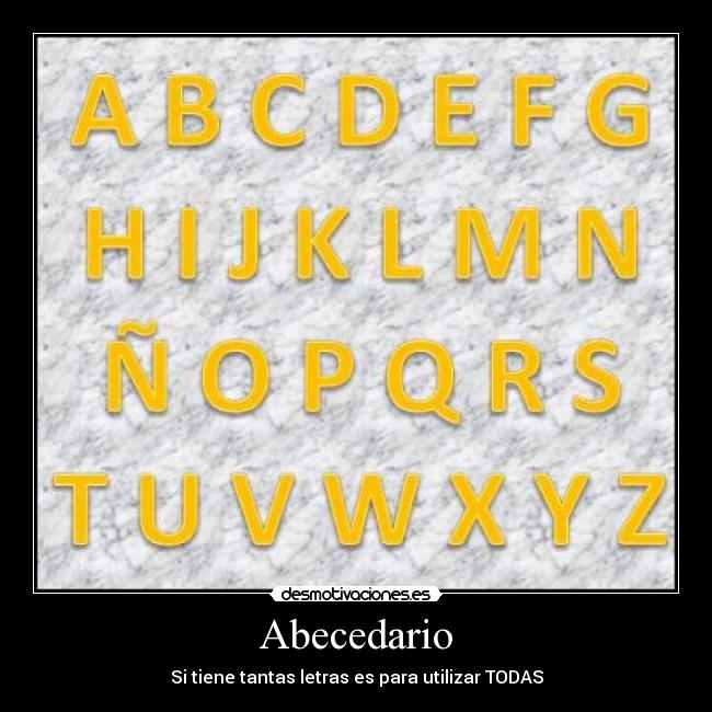 Abecedario - 