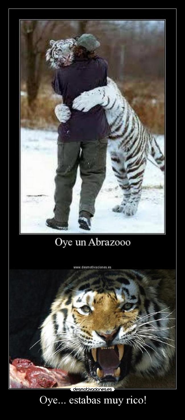 Oye... estabas muy rico! - 