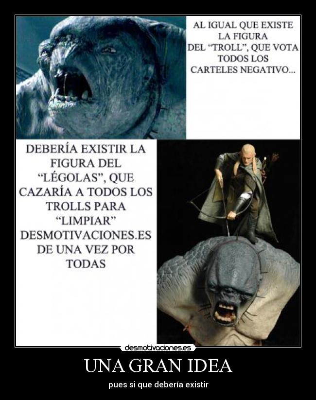 UNA GRAN IDEA - pues si que debería existir