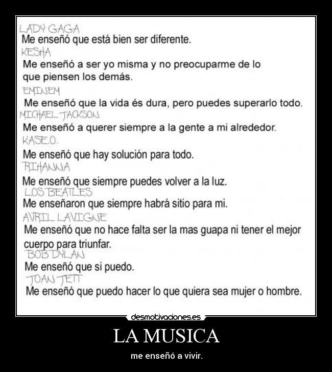 LA MUSICA -