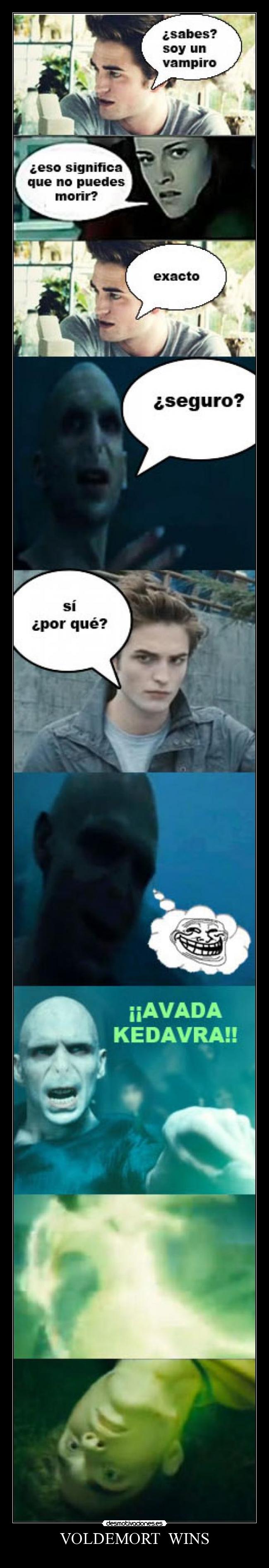 VOLDEMORT  WINS - 