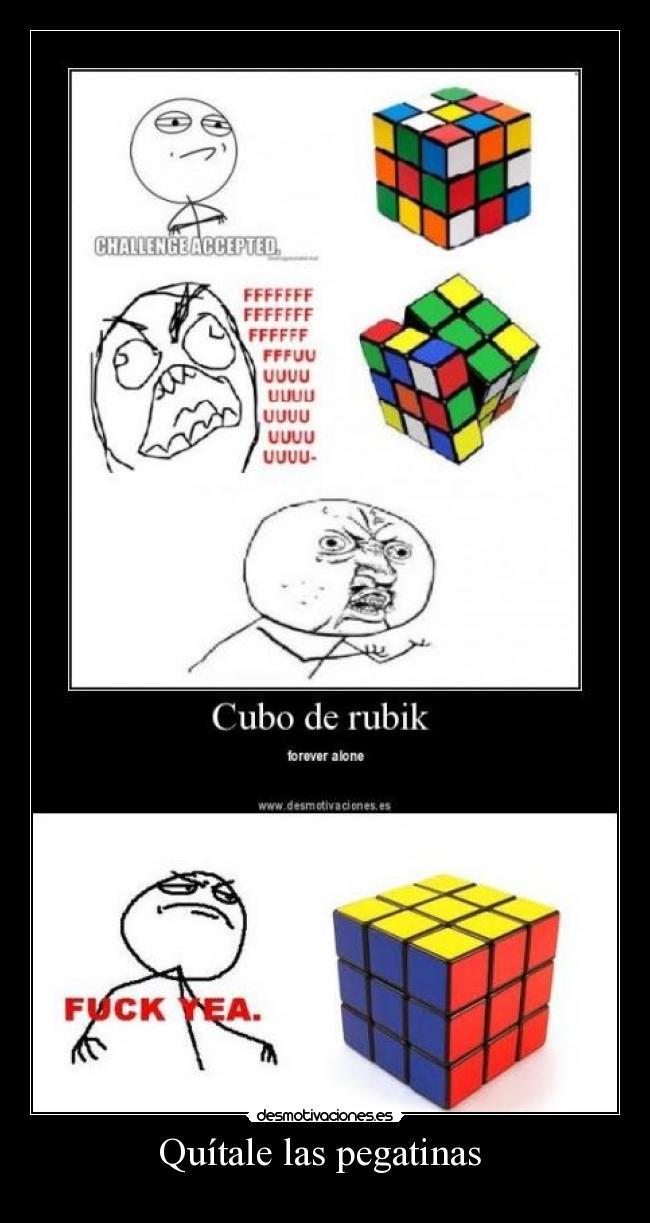 Quítale las pegatinas  - 