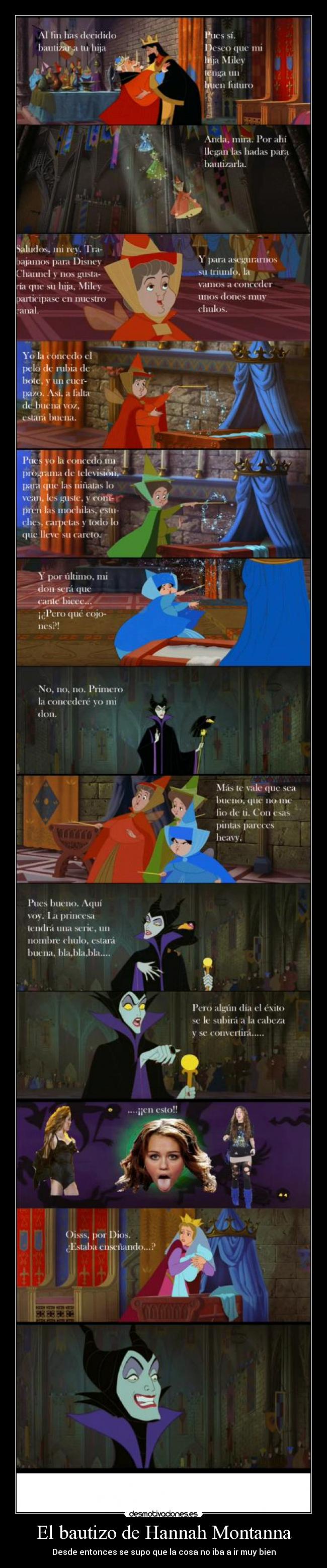 El bautizo de Hannah Montanna -