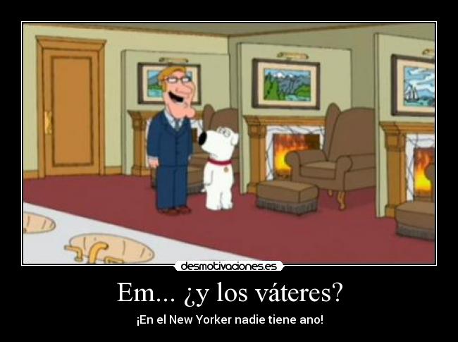 Em... ¿y los váteres? -