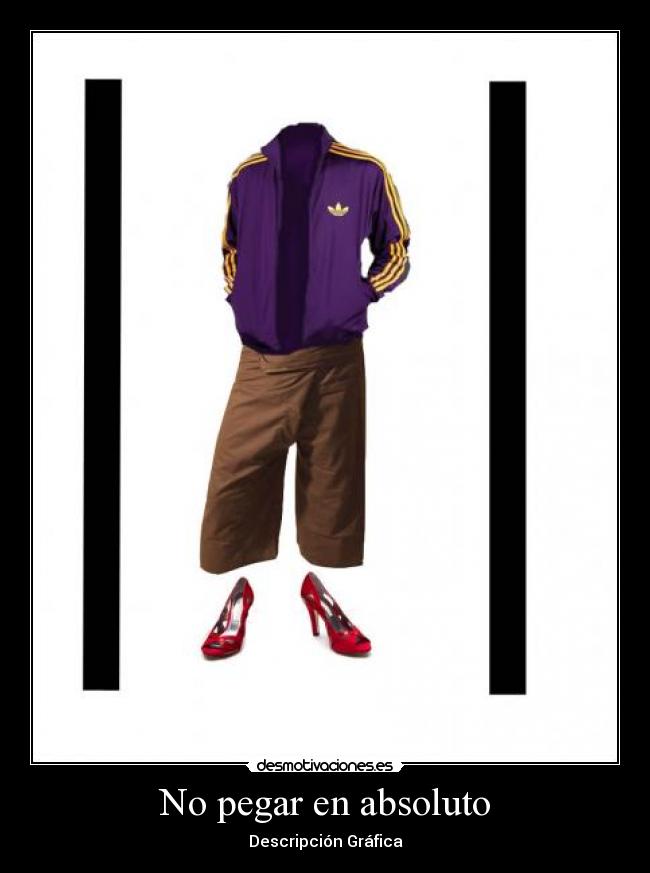 No pegar en absoluto -