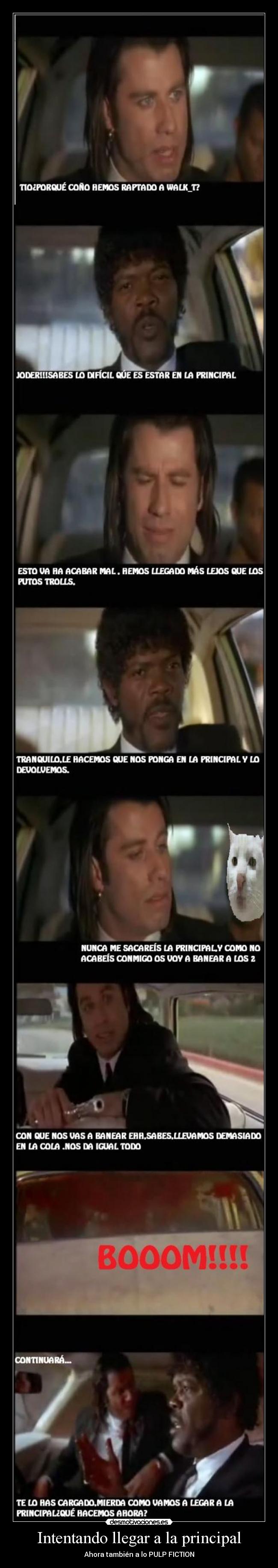 Intentando llegar a la principal -