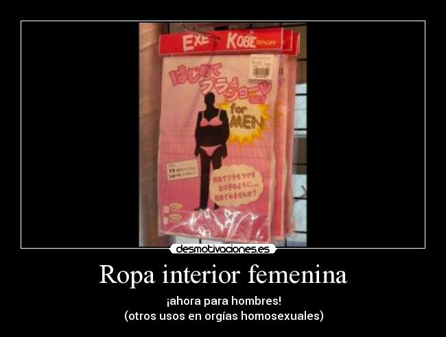 Ropa interior femenina - 
