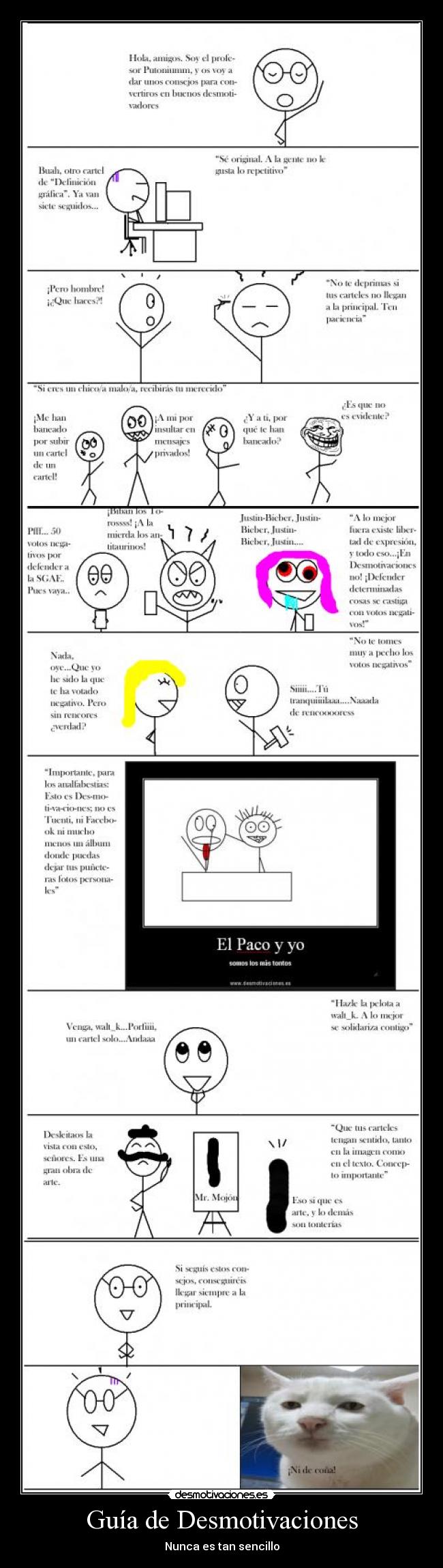 Guía de Desmotivaciones -