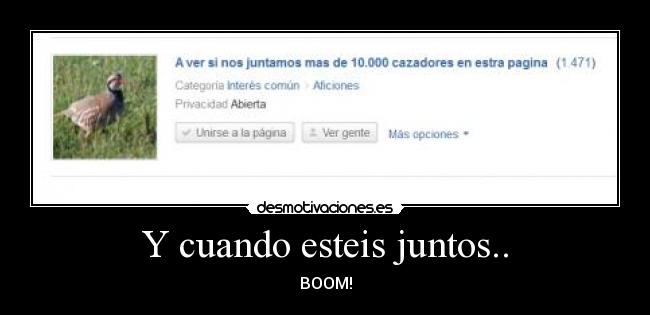 Y cuando esteis juntos.. -