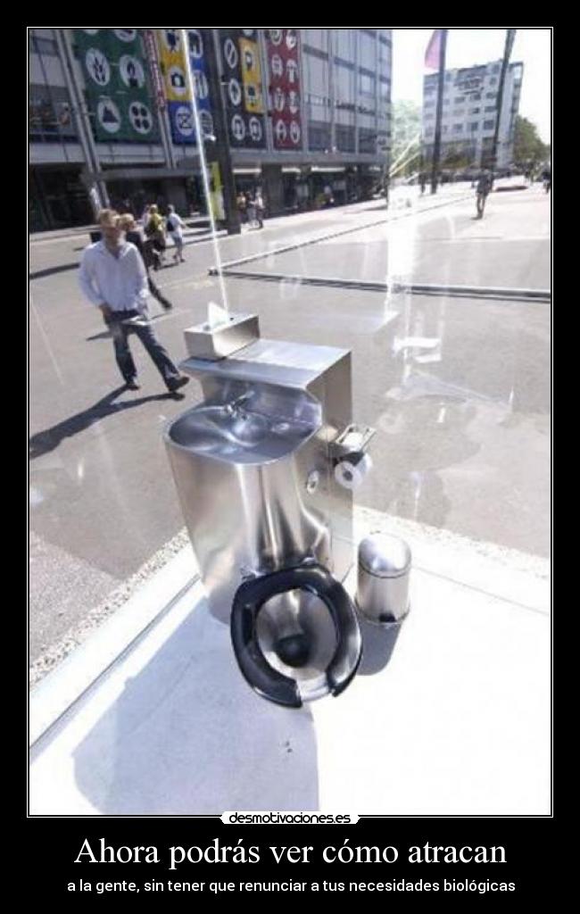 Ahora podrás ver cómo atracan - 