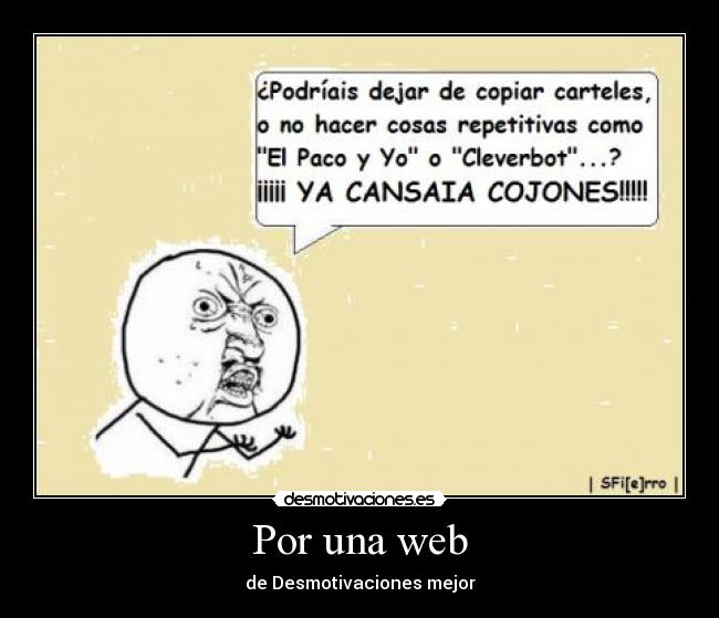 Por una web - 