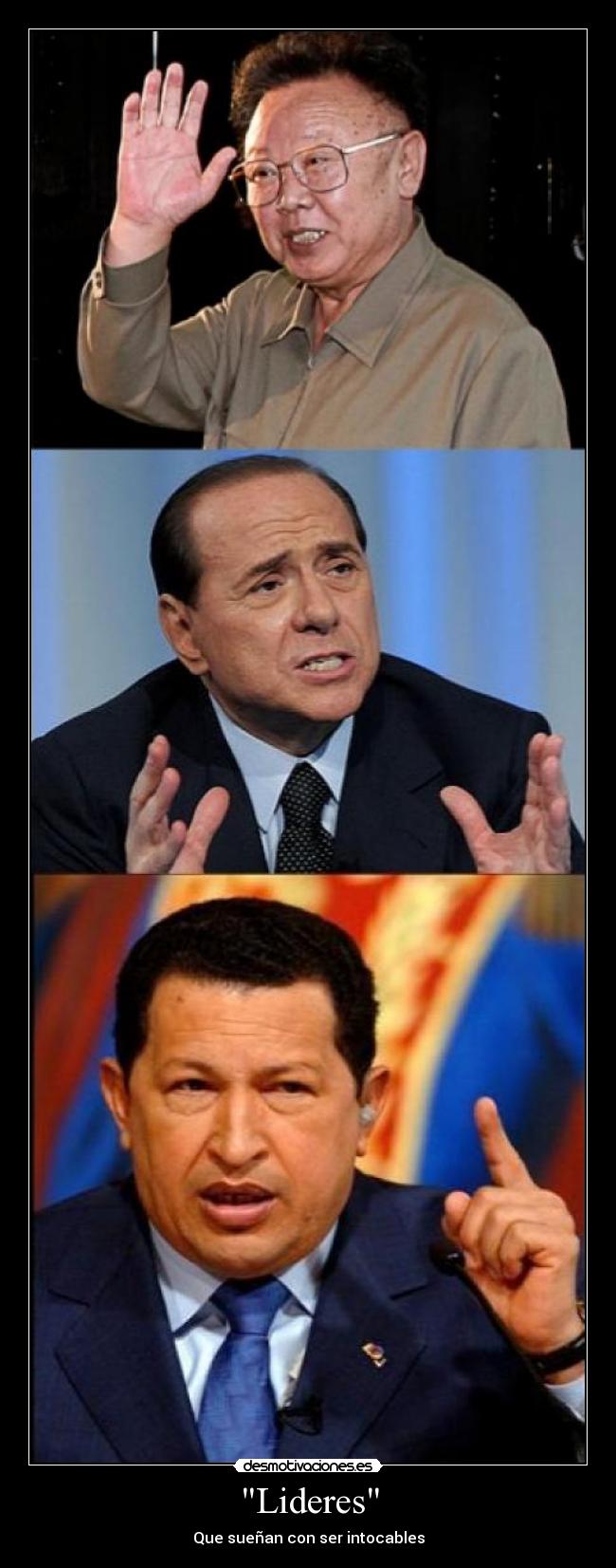 Lideres - Que sueñan con ser intocables