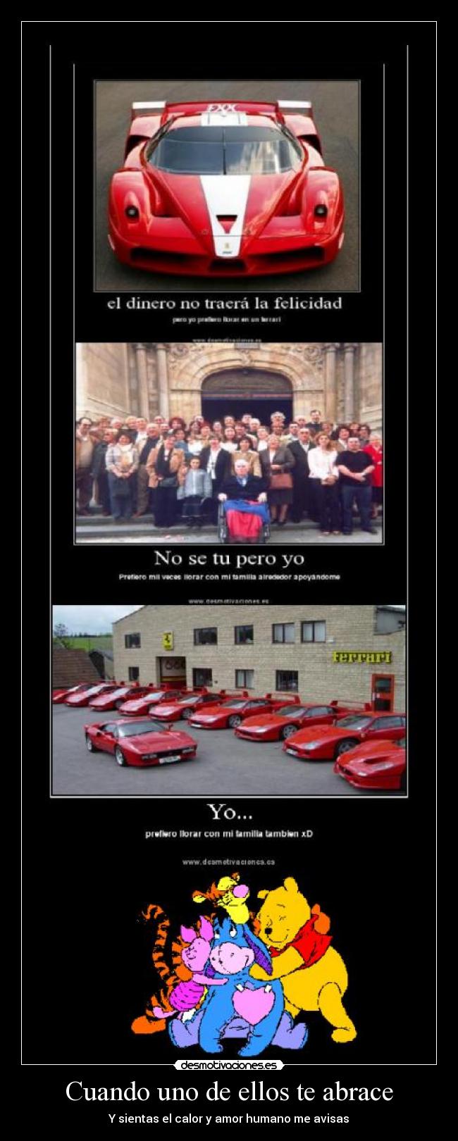 Cuando uno de ellos te abrace -