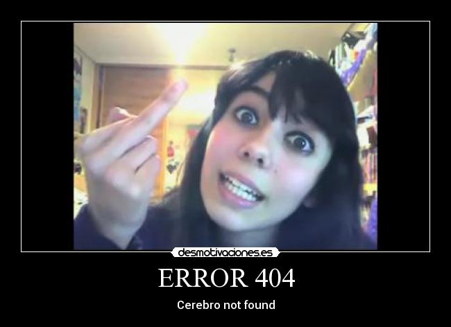 ERROR 404 -