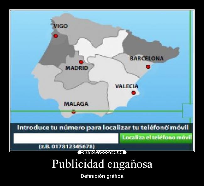 carteles publicidad enganosa espana mapa fail desmotivaciones