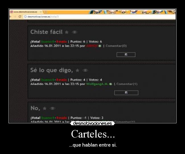 Carteles... - 