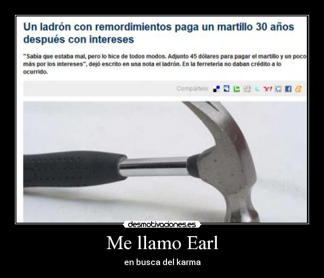 Me llamo Earl - en busca del karma