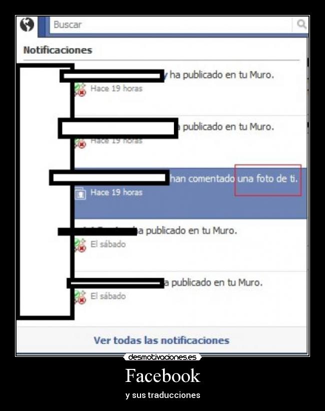Facebook - y sus traducciones