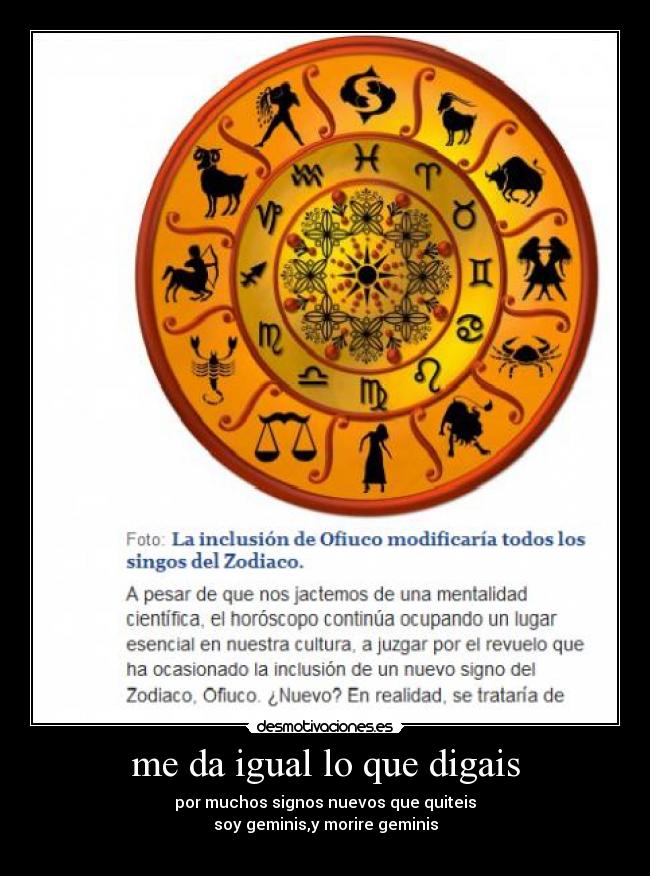 me da igual lo que digais - 