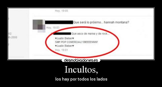 Incultos, - 