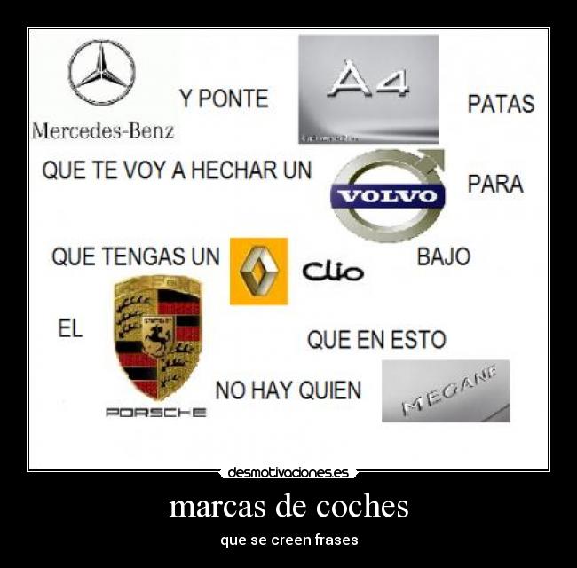 marcas de coches -