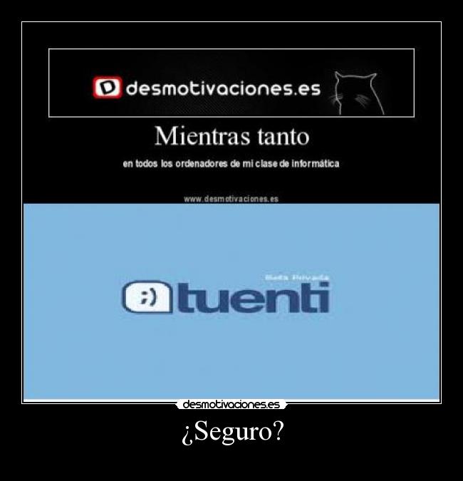 ¿Seguro? -