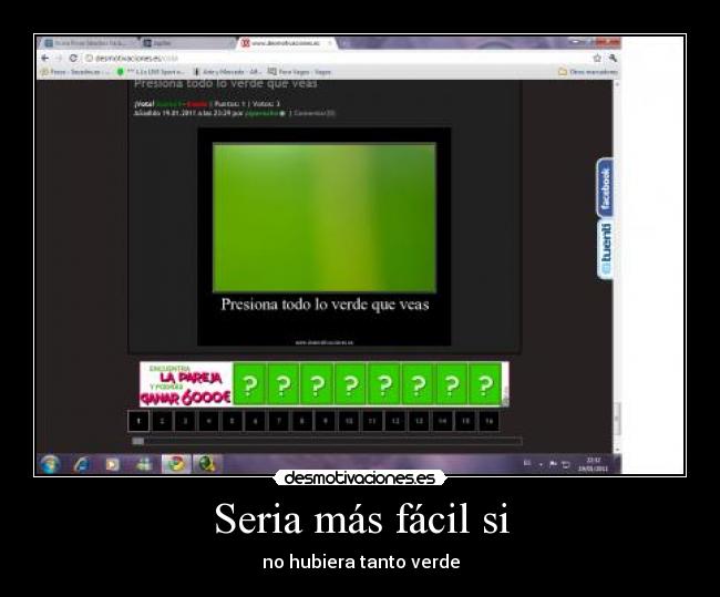 Seria más fácil si -