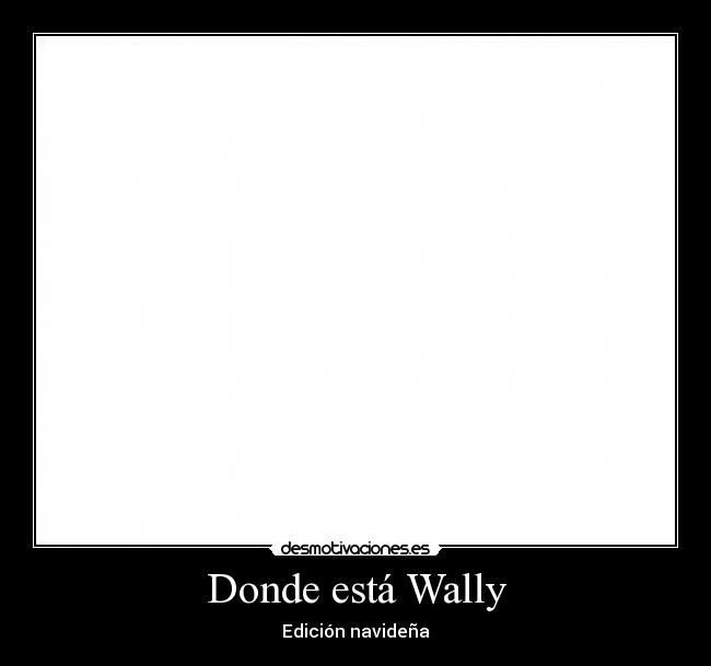 Donde está Wally - Edición navideña