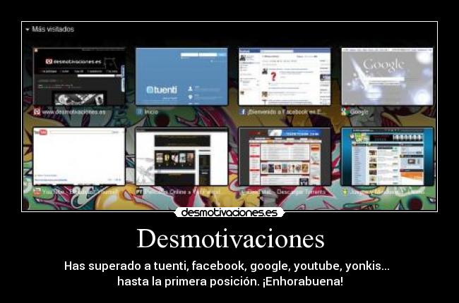 carteles desmotivaciones desmotivaciones tuenti facebook google youtube yonkis desmotivaciones