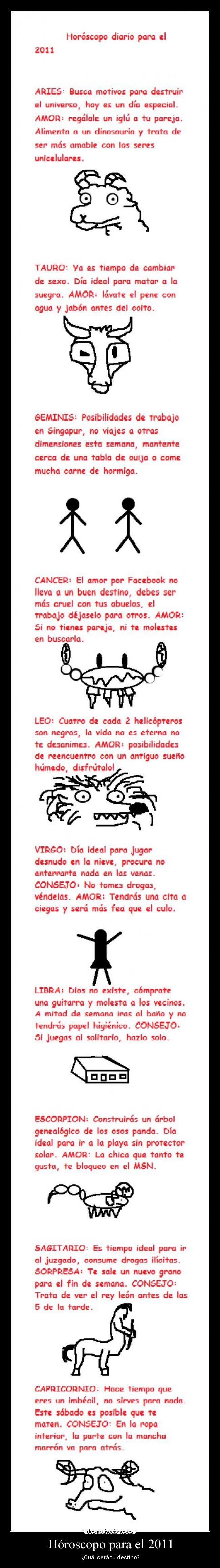 Hóroscopo para el 2011 -